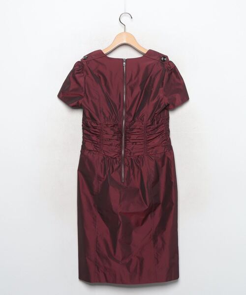 BURBERRY（バーバリー） 半袖ワンピース 38 レッド レディース