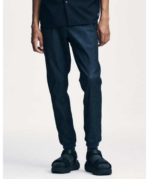 ジーンズ STRETCH DENIM SLIM-FIT RIBBED PANTS メンズ レディースの画像