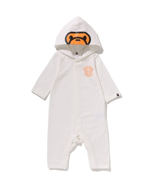 【新品タグ付き】A BATHING APE　Babyマイロサファリロンパース70 MARLMARL×A BATHING APE®