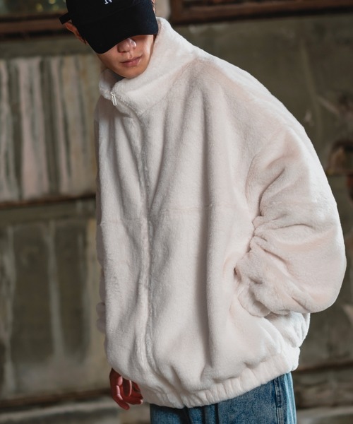 「improves」 「uau」ブルゾン MEDIUM ベージュ メンズ_画像2