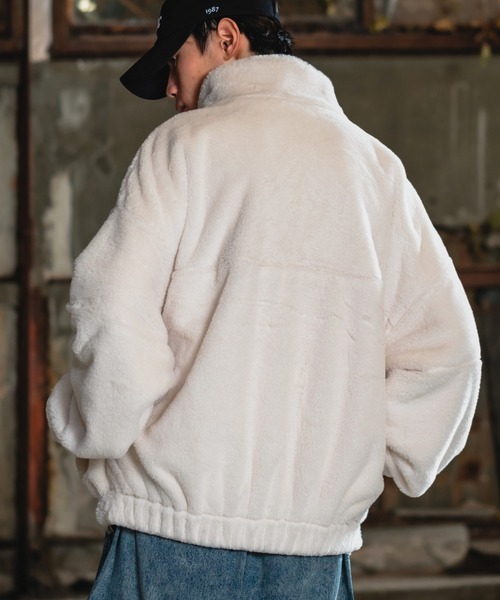 「improves」 「uau」ブルゾン MEDIUM ベージュ メンズ_画像3