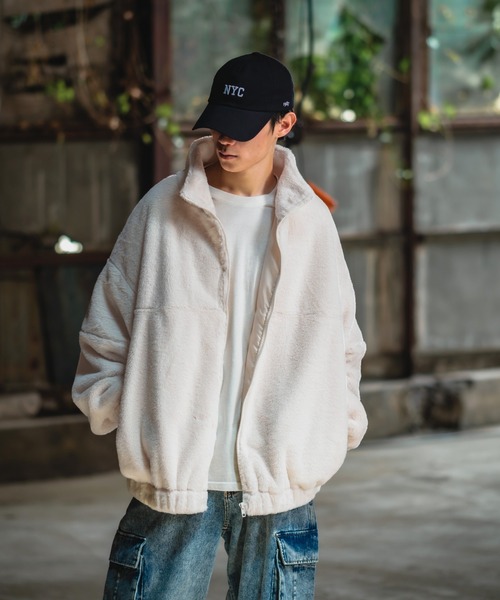 「improves」 「uau」ブルゾン MEDIUM ベージュ メンズ_画像4