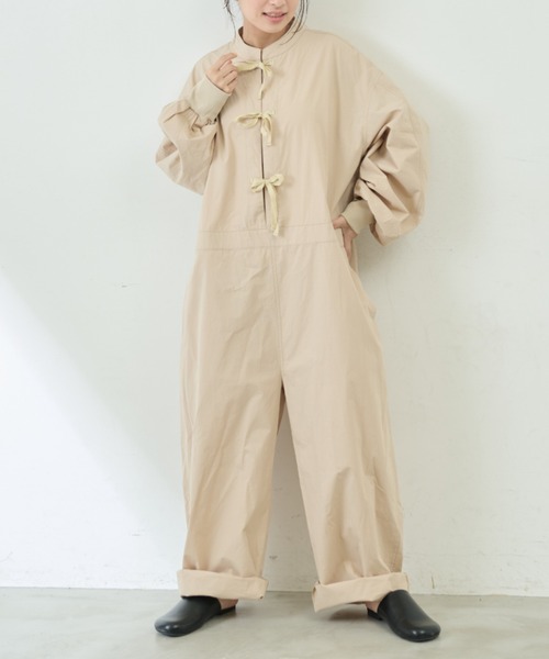 「Libra Cue」 オールインワン FREE ベージュ レディース_画像8