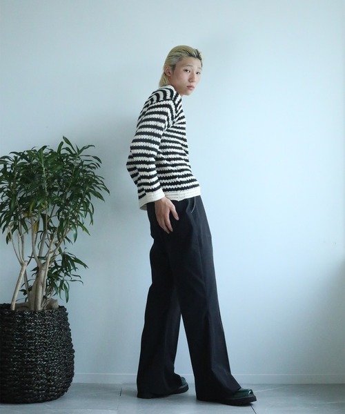 「aimoha」 パンツ M ブラック メンズ_画像2