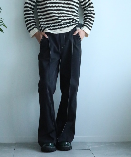 「aimoha」 パンツ M ブラック メンズ_画像3