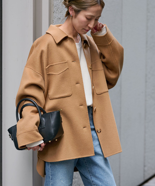 FRAMeWORK フレームワーク フード付きダウンコート　ベージュ　2way FRAMeWORK（フレームワーク） ダウンジャケット 36 ベージュ