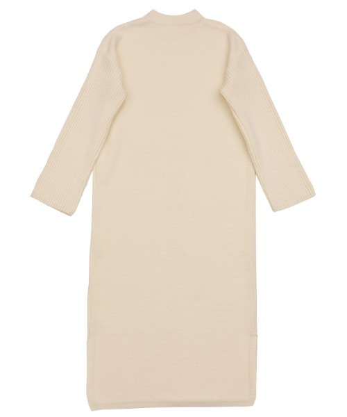 「select MOCA」 ニットワンピース FREE ブラック レディース_画像4