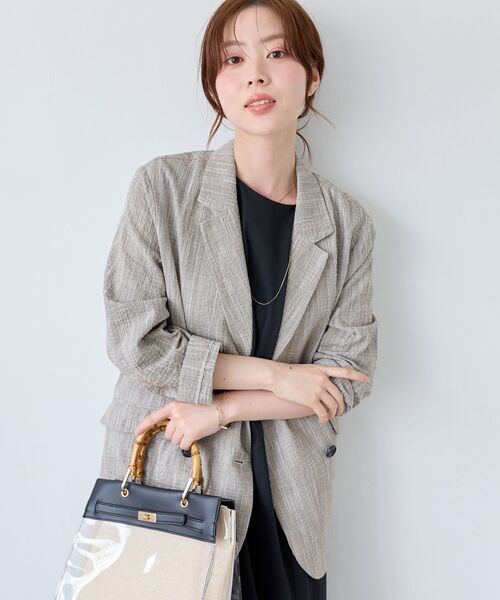   C.K テーラードジャケット レディース le.coeur blanc（ルクールブラン） ジャケット テーラードジャケット