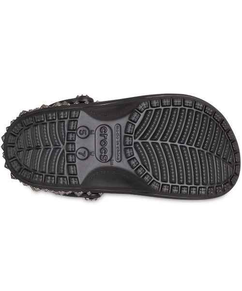 crocs（クロックス） サンダル crocs Classic Studded Clog Blk