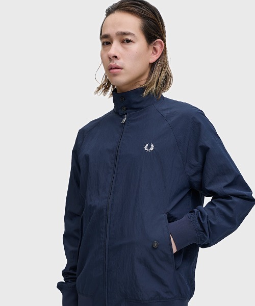 フレッドペリー FRED PERRY ハリントンジャケット 新品未使用 FRED PERRY（フレッドペリー） ブルゾン アウター Crinkle Harrington