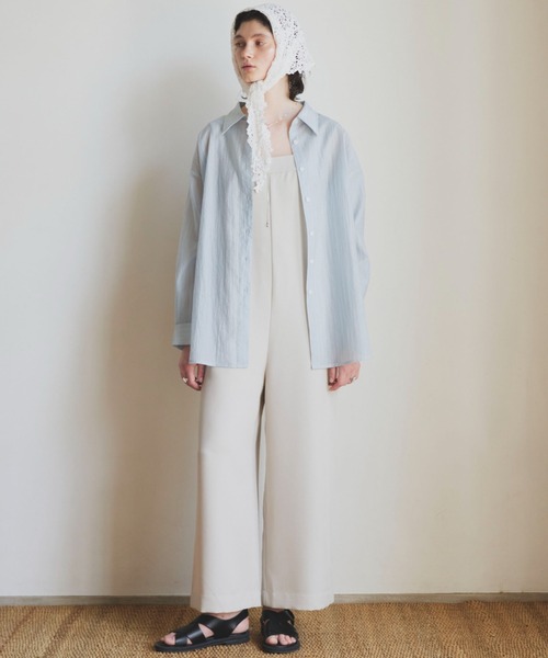 「DOUX ARCHIVES」 オーバーオール 38 ブラック レディース_画像3