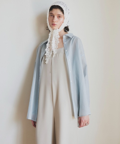 「DOUX ARCHIVES」 オーバーオール 38 ブラック レディース_画像4