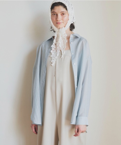 「DOUX ARCHIVES」 オーバーオール 38 ブラック レディース_画像8