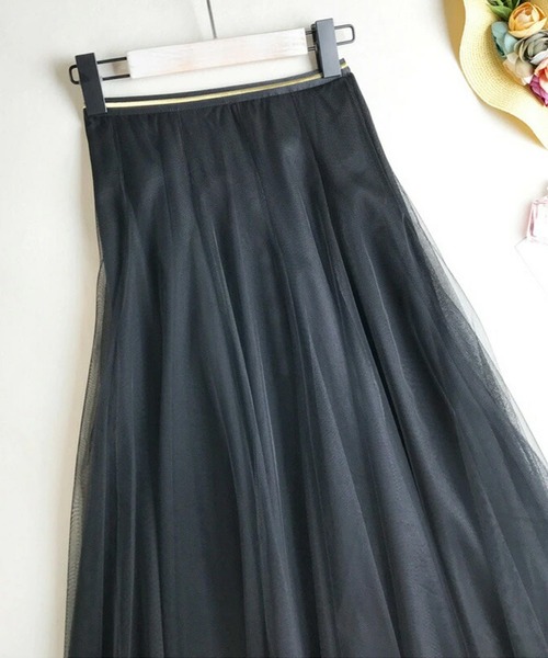 「SkyWard」 フレアスカート FREE ベージュ レディース_画像2