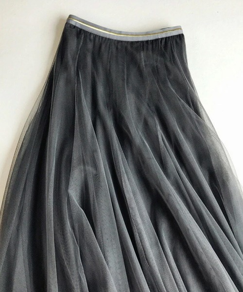 「SkyWard」 フレアスカート FREE ベージュ レディース_画像4