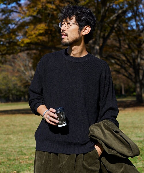 「FREAK'S STORE」 長袖ニット 0 ナチュラル メンズ_画像5