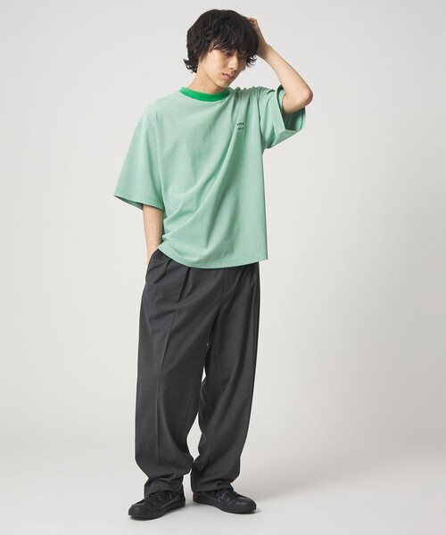 CITEN（シテン） tシャツ 「CITEN」リンガーボーダーT メンズ