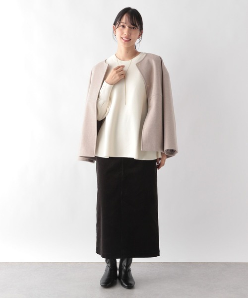 「GLOBAL WORK」 長袖ニット MEDIUM グレー系その他 レディース_画像2