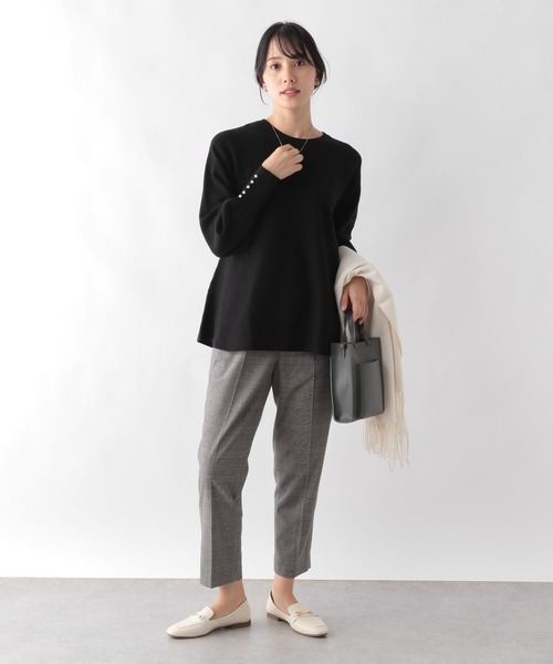 「GLOBAL WORK」 長袖ニット MEDIUM グレー系その他 レディース_画像6