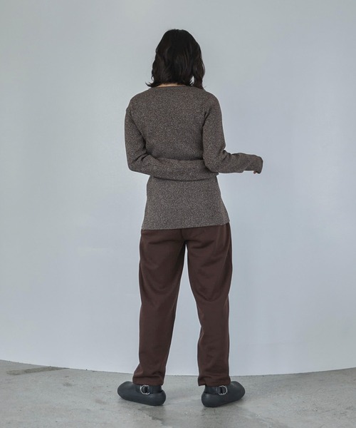 「feepur」 長袖ニット MEDIUM ブラック レディース_画像6