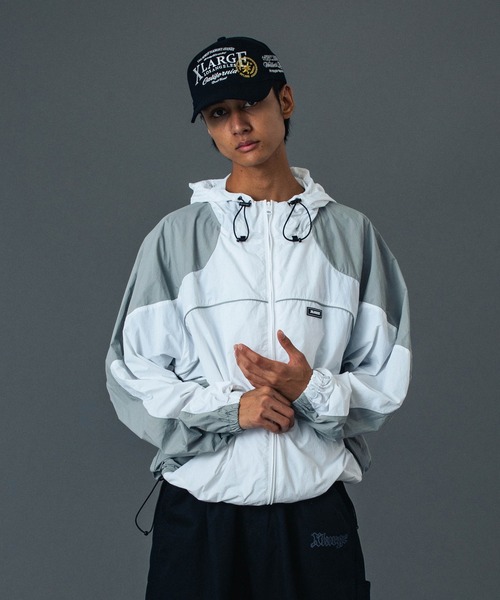 XLARGE（エクストラ ラージ） ナイロンジャケット PIPING HOODED