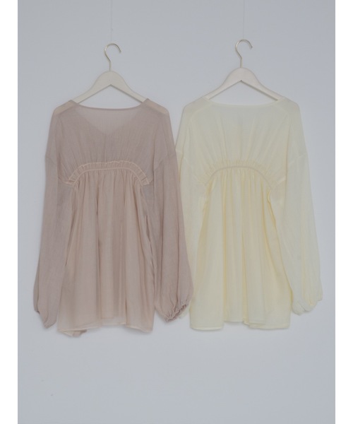 「JUMELLE」 長袖ブラウス MEDIUM ピンク レディース_画像5