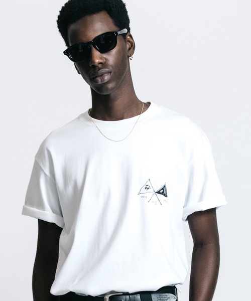 CRIMIE（クライミー） tシャツ FLAG ＆ CR MUSUTANG T SHIRT メンズ