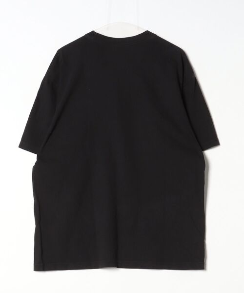 「LOS ANGELES APPAREL」 半袖Tシャツ LARGE ブラック メンズ_画像2