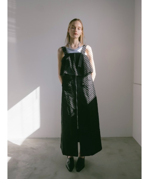 2piece Nylon Salopette/2ピースナイロン素材サロペット sahara（サハラ） サロペット オーバーオール 2piece Nylon Salopette