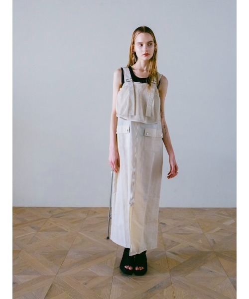 sahara（サハラ） サロペット オーバーオール 2piece Nylon Salopette