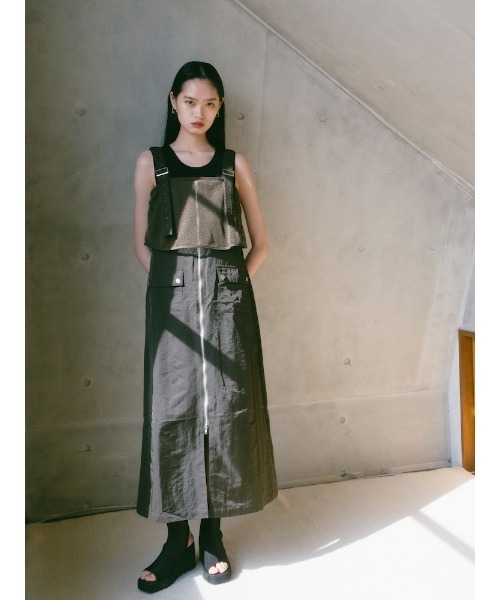 sahara（サハラ） サロペット オーバーオール 2piece Nylon Salopette