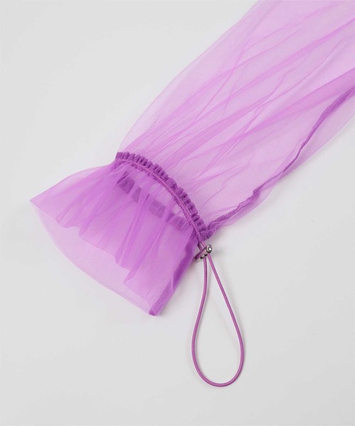 「miette」 長袖ブラウス FREE オフホワイト レディース_画像9