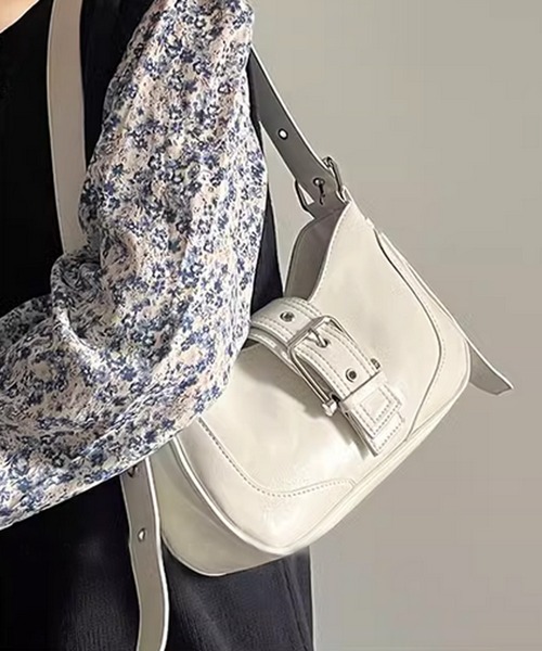 「.KOM」 ショルダーバッグ FREE シルバー レディース_画像6