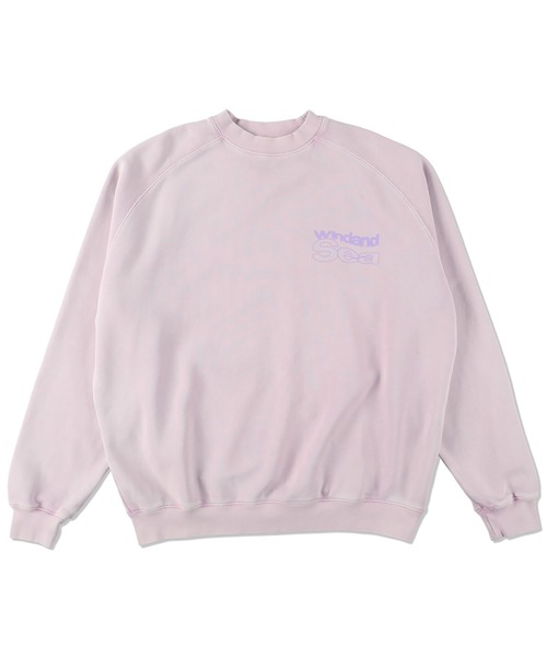 「WIND AND SEA」 スウェットカットソー MEDIUM スモークピンク メンズ_2