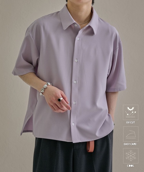 epnok uvカット シャツ 半袖 ファンクショナルベーシックボックス