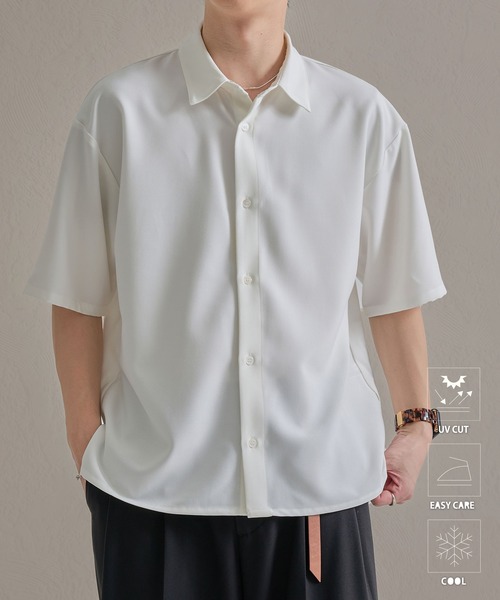 epnok シャツ 半袖 ファンクショナルベーシックボックスカット半袖