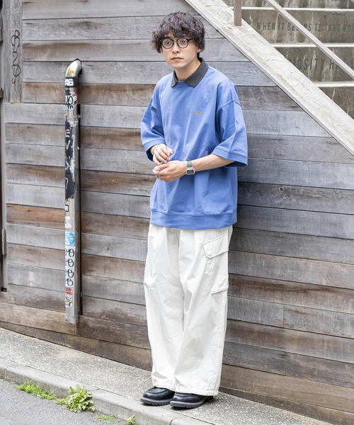 「RAGEBLUE」 カーゴパンツ MEDIUM カーキ メンズ_画像5