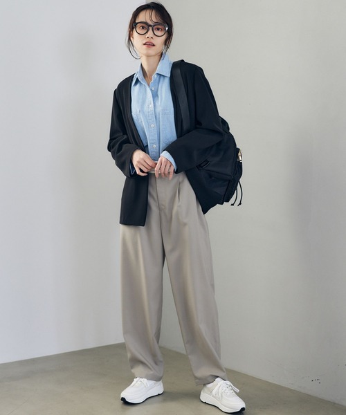 「BARNYARDSTORM」 長袖シャツ FREE ライトブルー レディース_画像2