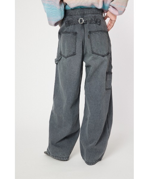 「RODEO CROWNS WIDE BOWL」 デニムパンツ MEDIUM ブルー レディース_画像6