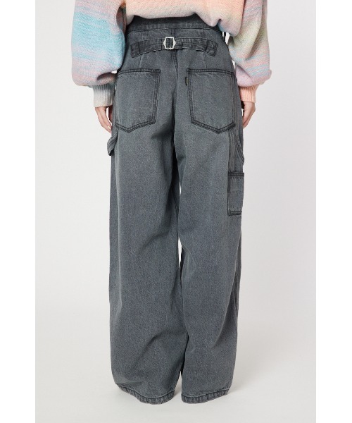 「RODEO CROWNS WIDE BOWL」 デニムパンツ MEDIUM ブルー レディース_画像9