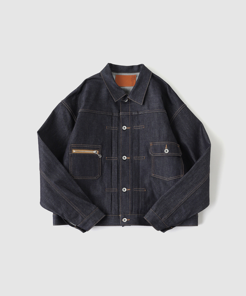DAIRIKU（ダイリク） デニムジャケット gジャン ”Rigid” 2PKT Denim 