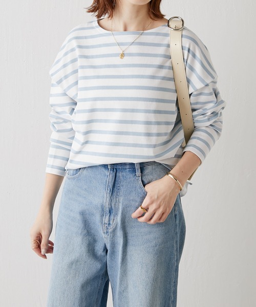 「MACKINTOSH PHILOSOPHY」 長袖カットソー 2 イエロー レディース_画像3