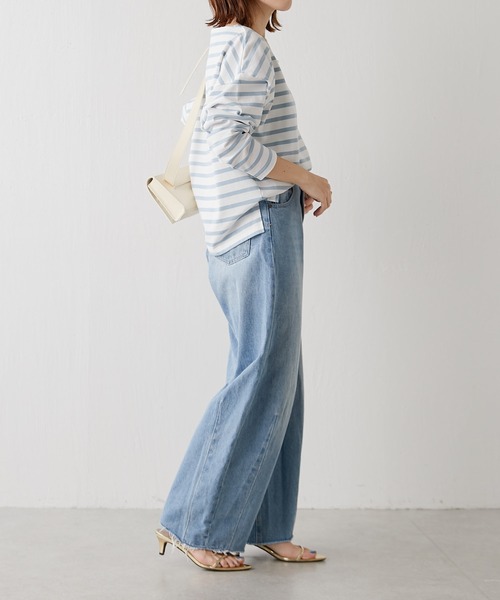 「MACKINTOSH PHILOSOPHY」 長袖カットソー 2 イエロー レディース_画像7