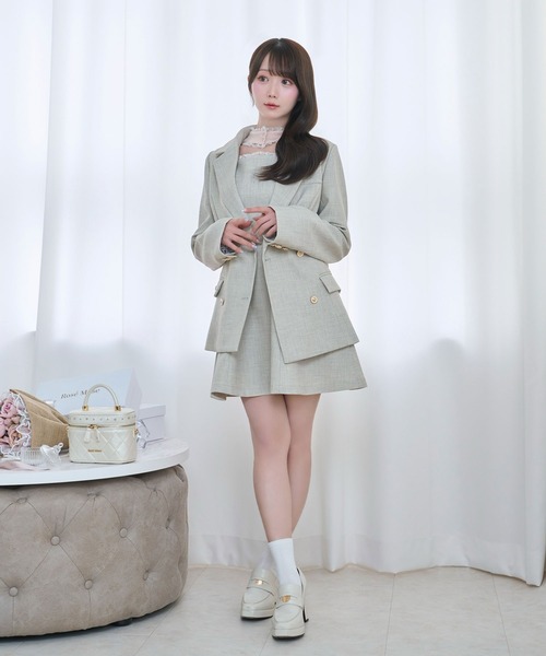 Rose Muse（ロゼミューズ） セットアップ Jacket cami o/p set