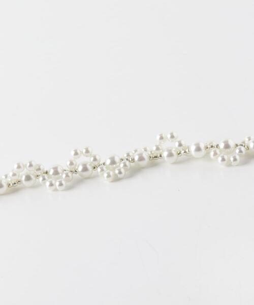 ネックレス decor「デコール」　FLOWER PEARL BEADSCHOKER レディース_6