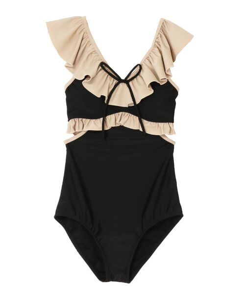 RESEXXY（リゼクシー） 水着 「swimwear」フリルデザインワンピース
