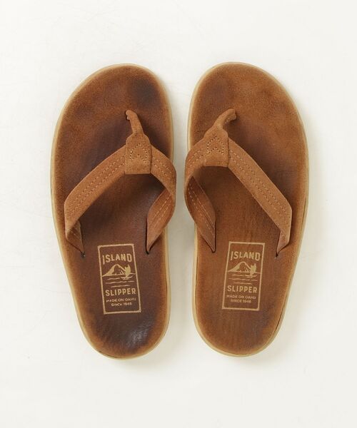 「ISLAND SLIPPER」 ビーチサンダル - ブラウン レディース_画像4