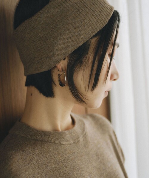 「BIANCA」 ニットワンピース 38 グレー レディース_画像7