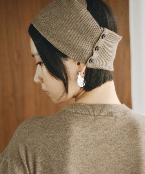 「BIANCA」 ニットワンピース 38 グレー レディース_画像8