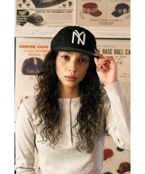 帽子 AMERICAN NEEDLE LINE OUT - NEW YORK CAP AMERICAN needle（アメリカンニードル） キャップ 帽子 メンズ Line